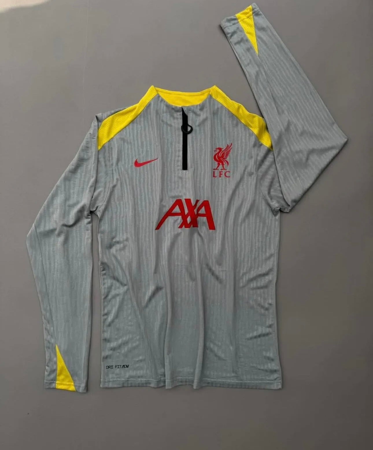 L.F.C football club drill top zipper