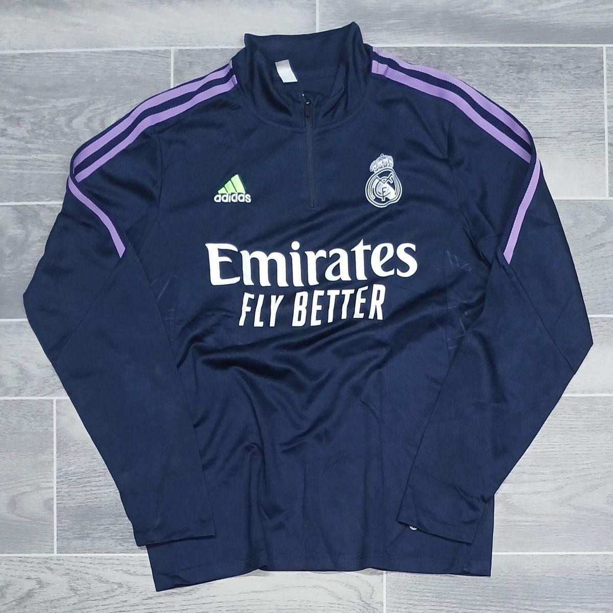 Real Madrid Training Tracksuit Top