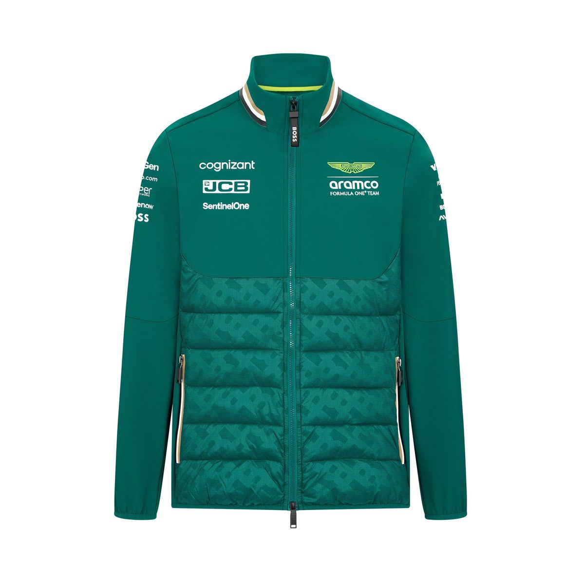 Aston Martin F1 Green Zipper