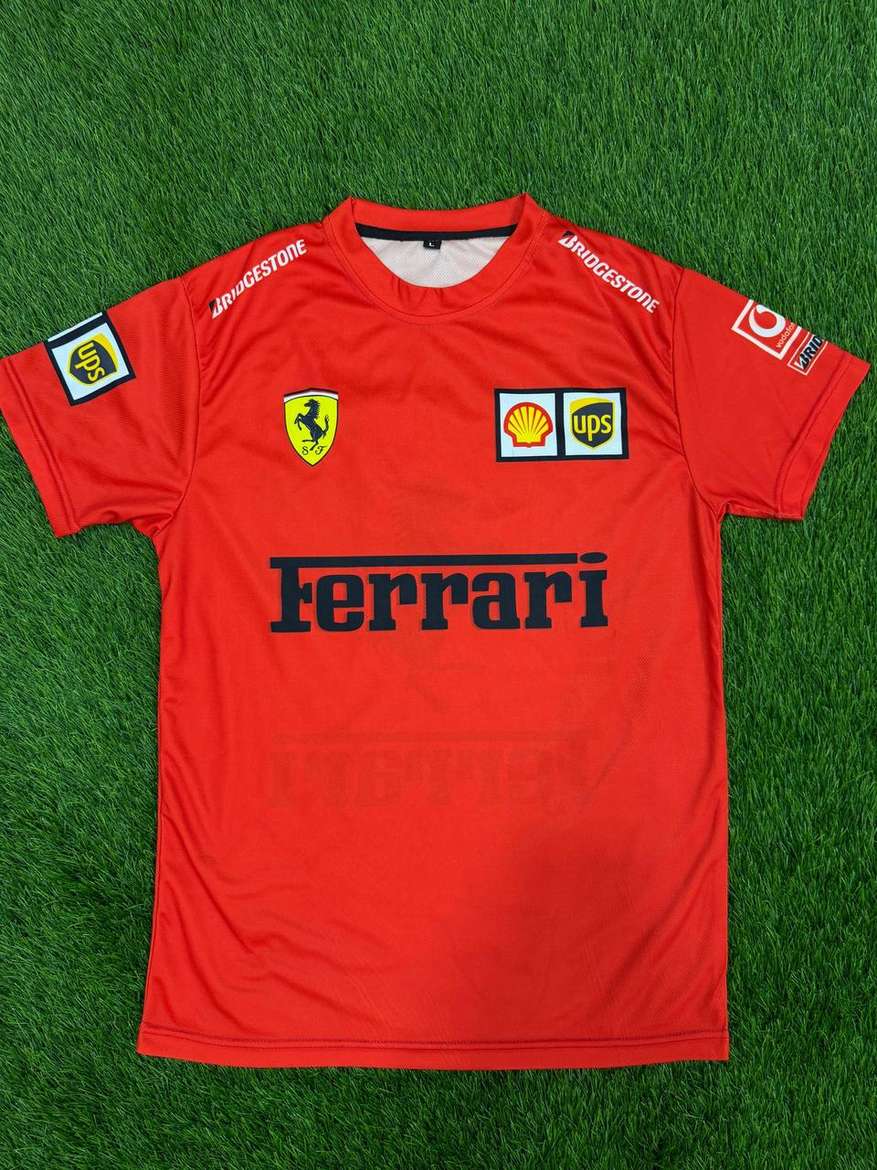 Premium Quality Red f-1 Digital printed shirt