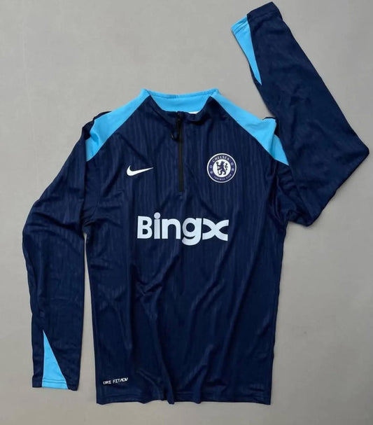 Chelsea f.c Premium Quality Digital printing Football zipper