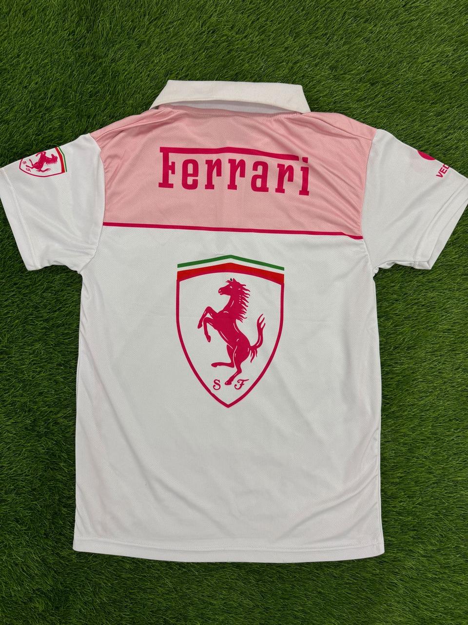 Premium Quality F-1 pink Digital printed shirt