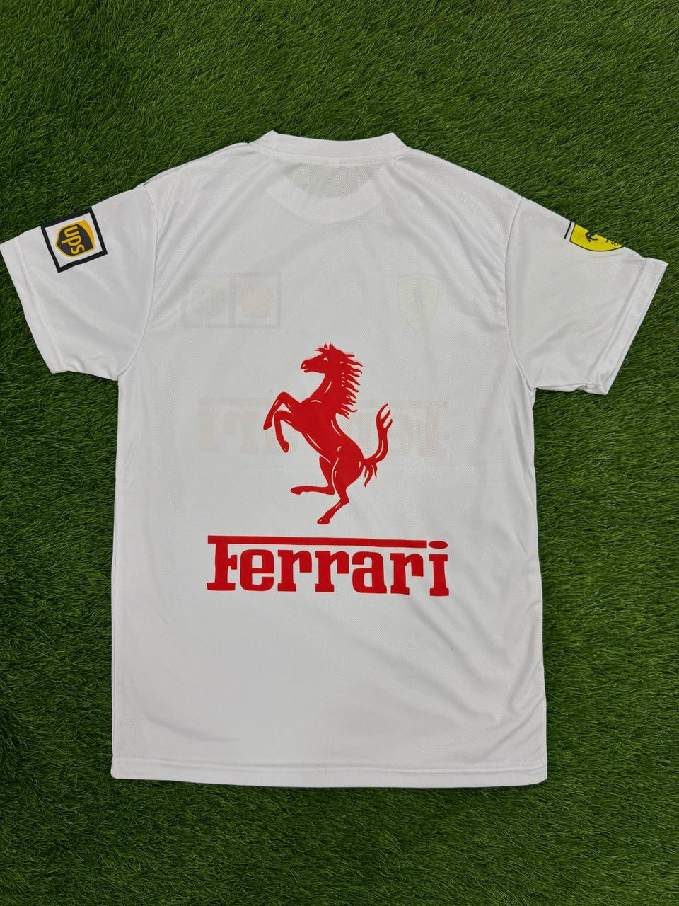 Premium Quality F-1 white Digital printed shirt