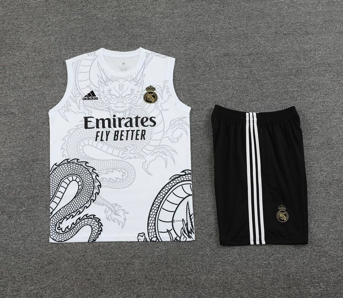 Real Madrid black dragon training west kit