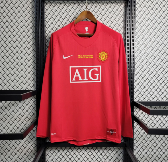 Cristiano Ronaldo 2007/08 Manchester United Champions League Final Jersey