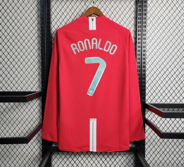 Cristiano Ronaldo 2007/08 Manchester United Champions League Final Jersey