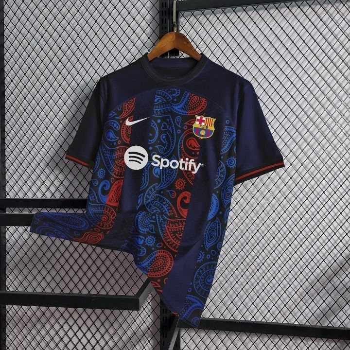 EMBROIDERED BARCELONA NEW DESIGN SHIRT