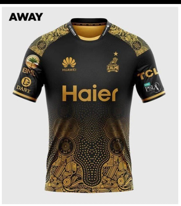 Peshawar Zalmi Away kit psl9 w2024