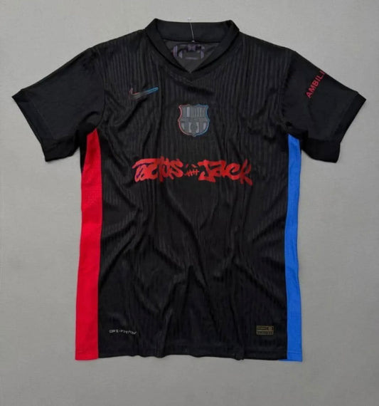 Travis scott x barca away  jersey