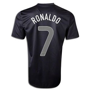 Black portugal Ronaldo jersey