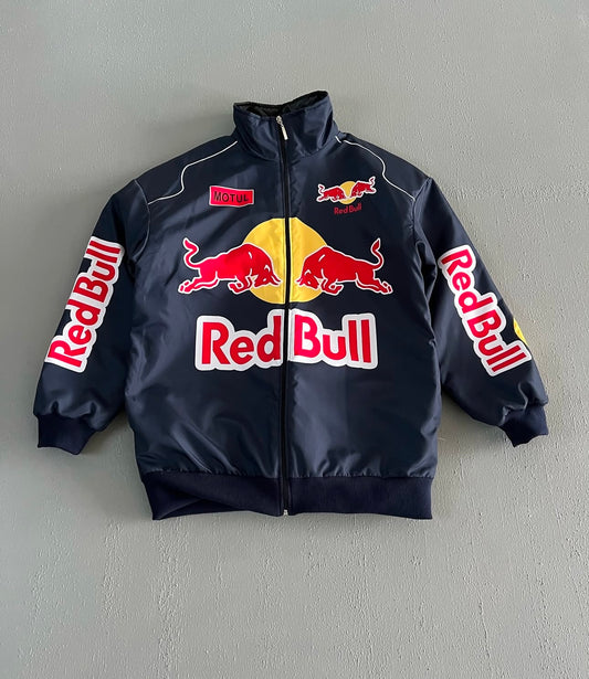 F-1 redbull parachute material printed jacket