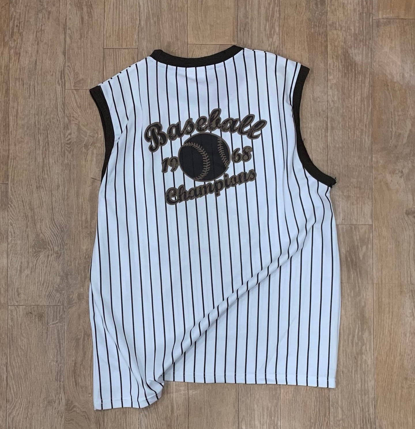 Baseball jersey vest