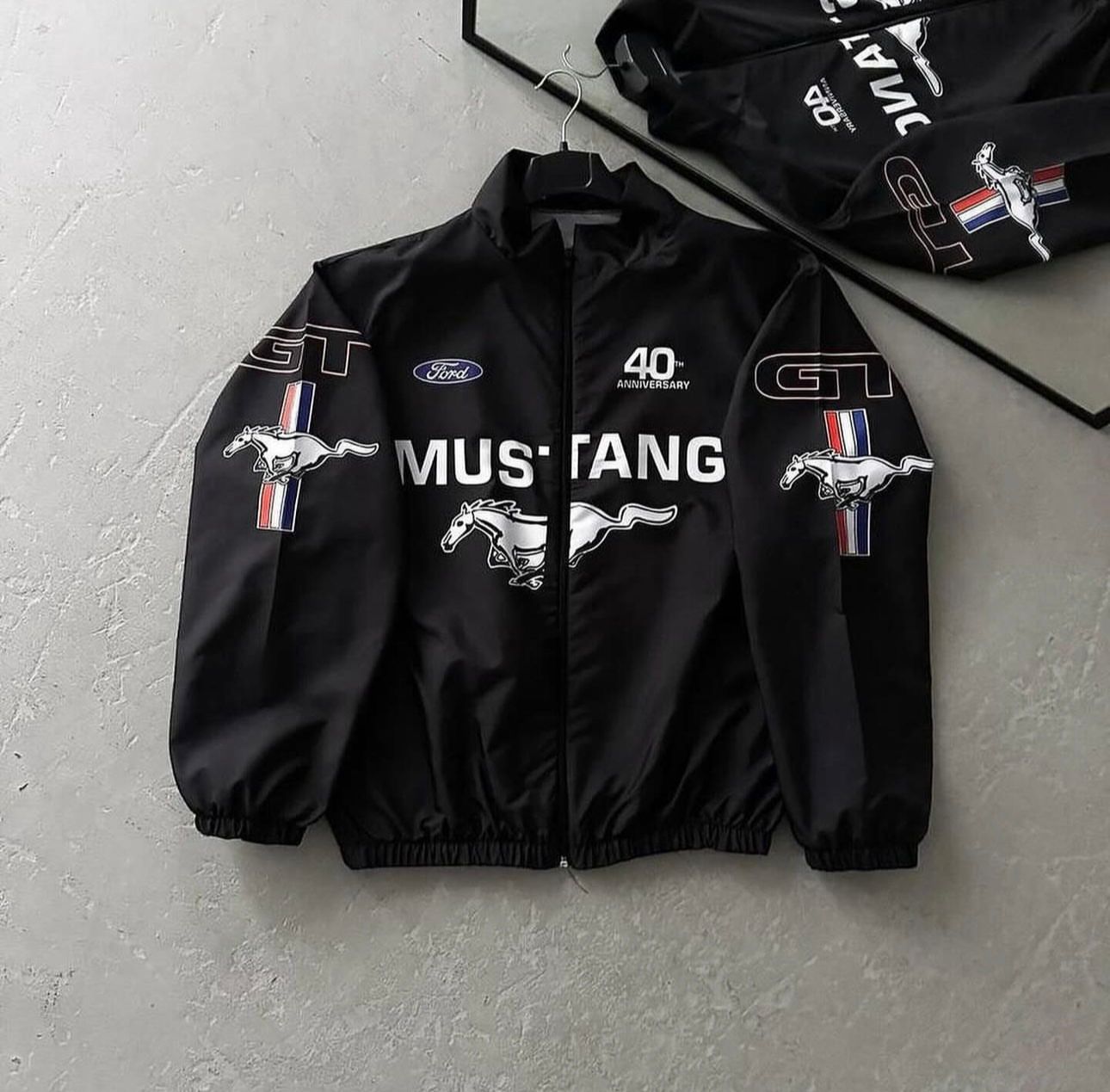 MUSTANG GT BOMBER PARACHUTE JACKET