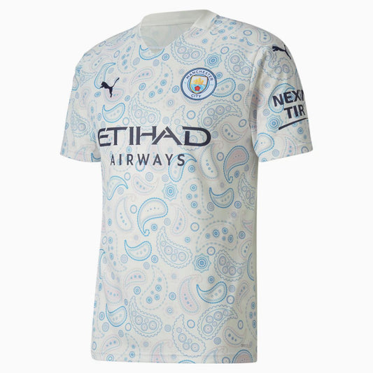 Manchester City white shirt new design