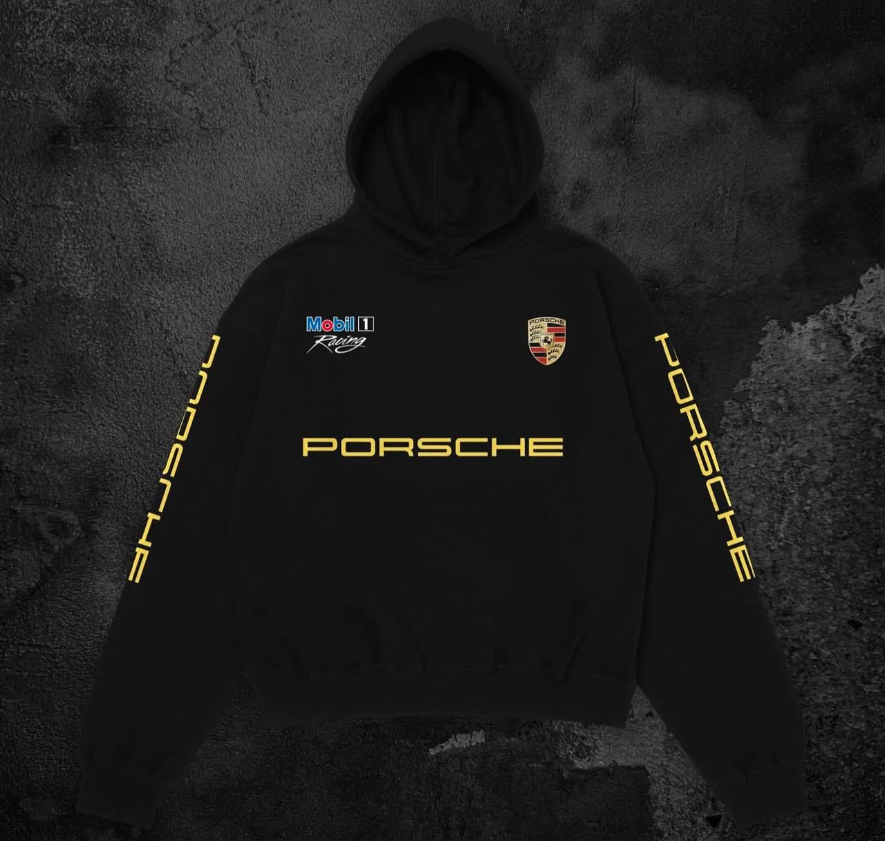 Porsche Printed Polyster Hoodie