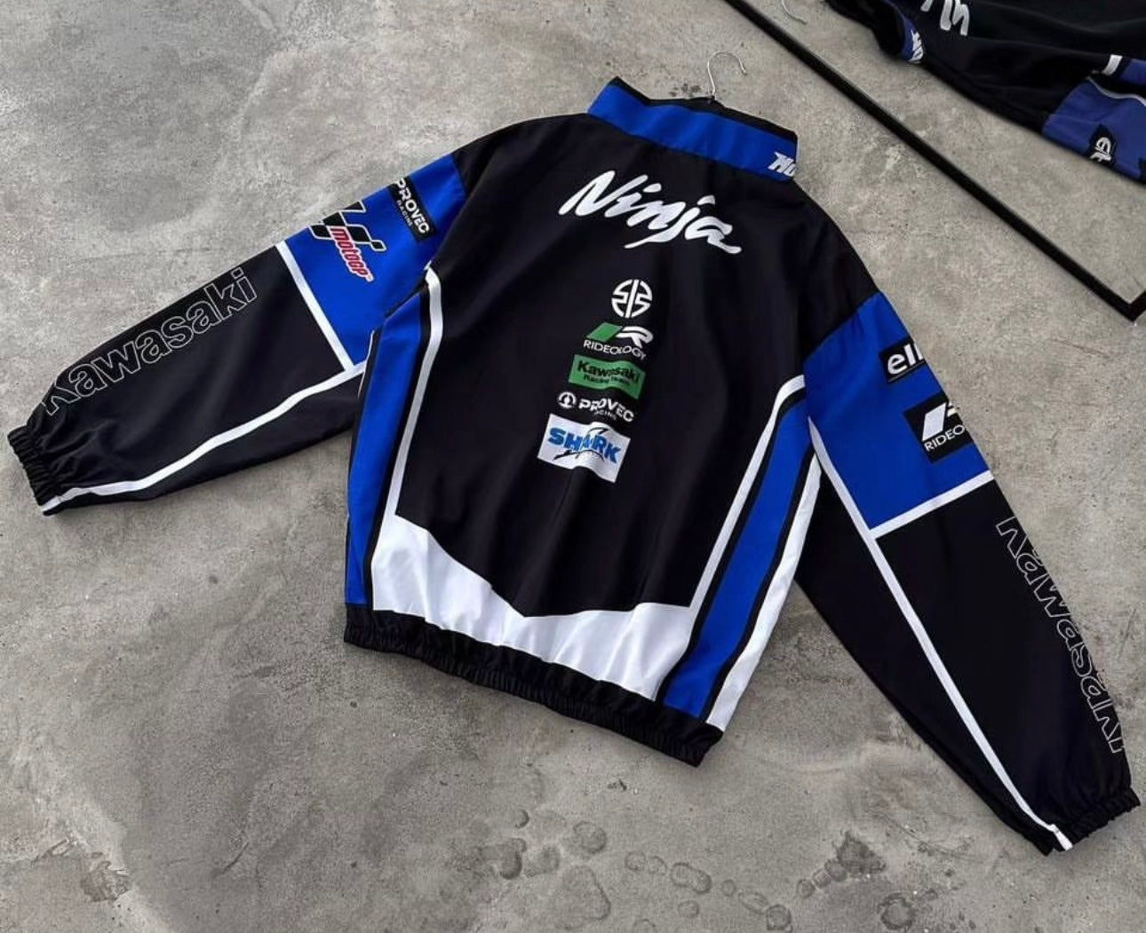 Kawasaki Ninja parachute bomber jacket