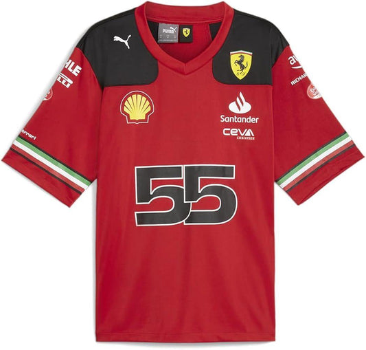 Scuderia Ferrari Carlos Sainz Football Jersey