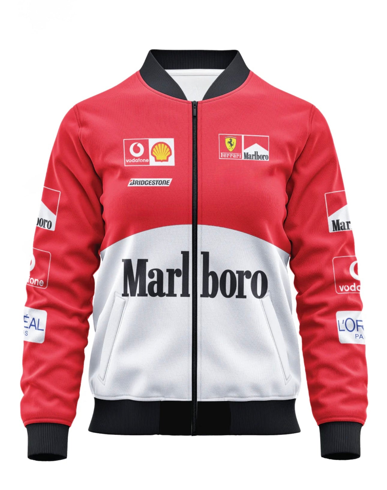 F-1 Ferrari Marlboro Bomber jacket