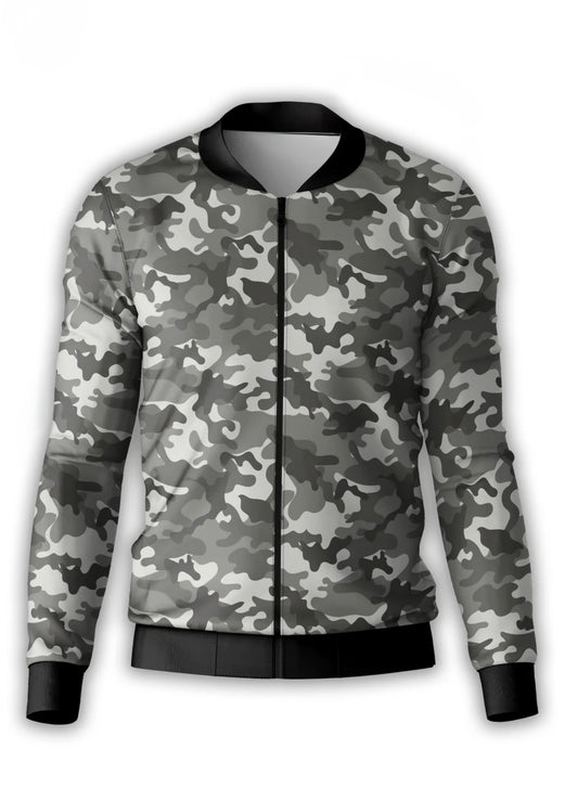 Premium quality Camo design bomber jacket