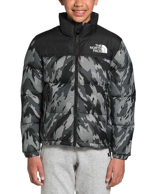 Premium quality north face Camo printed parachute material jacket