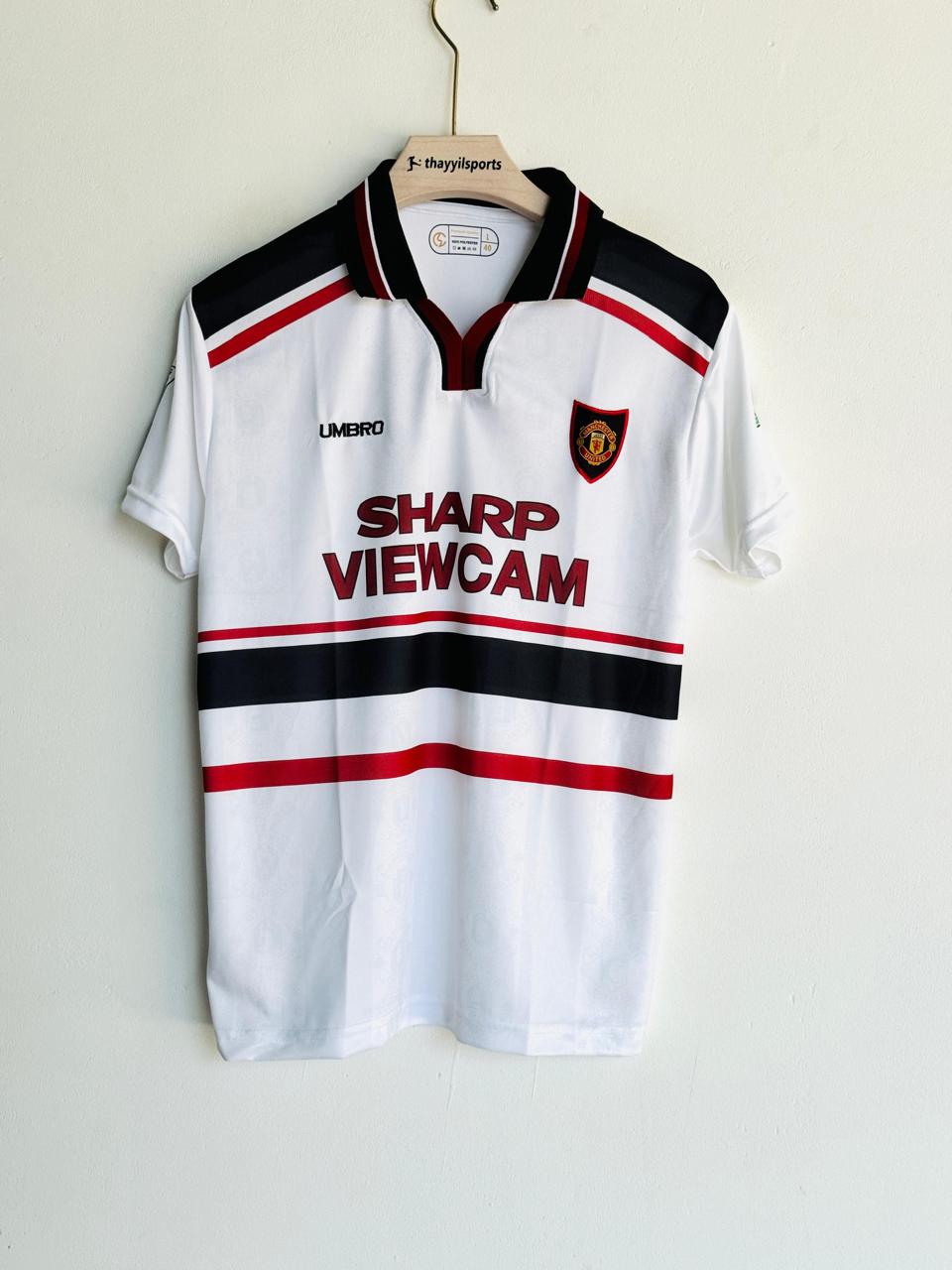 MANCHESTER UNITED 1997-98 AWAY  POLO