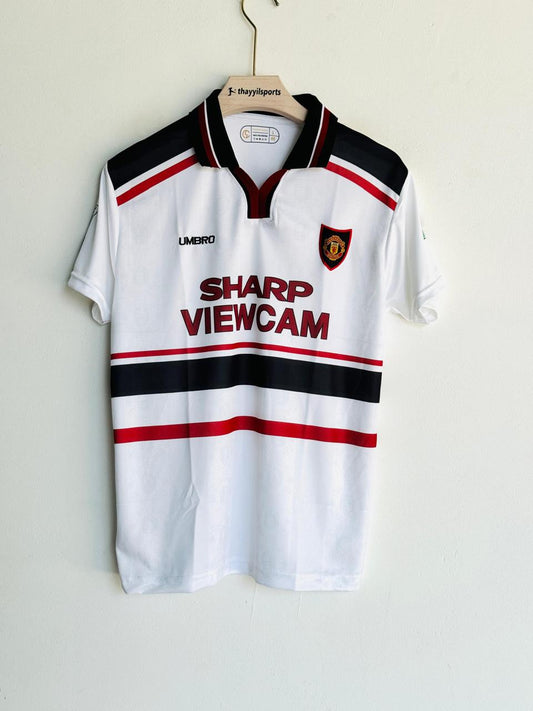 MANCHESTER UNITED 1997-98 AWAY  POLO