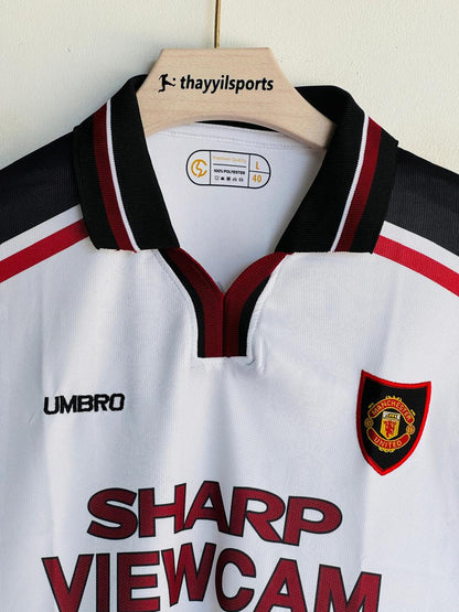 MANCHESTER UNITED 1997-98 AWAY  POLO