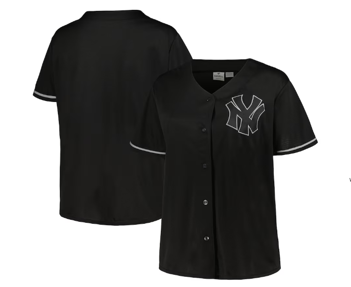 Customize Newyork black baseball jersey