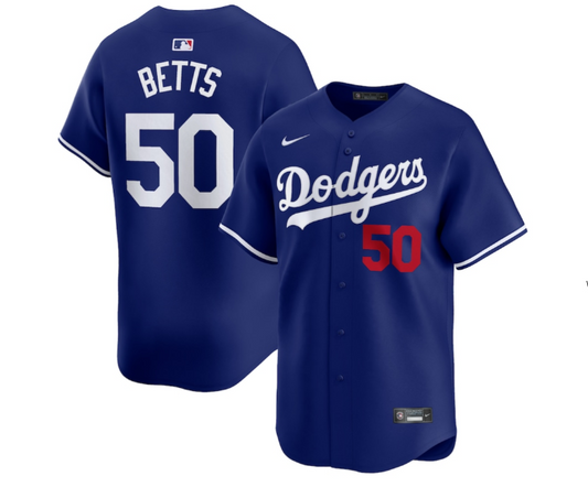 Dodgers customize baseball jersey