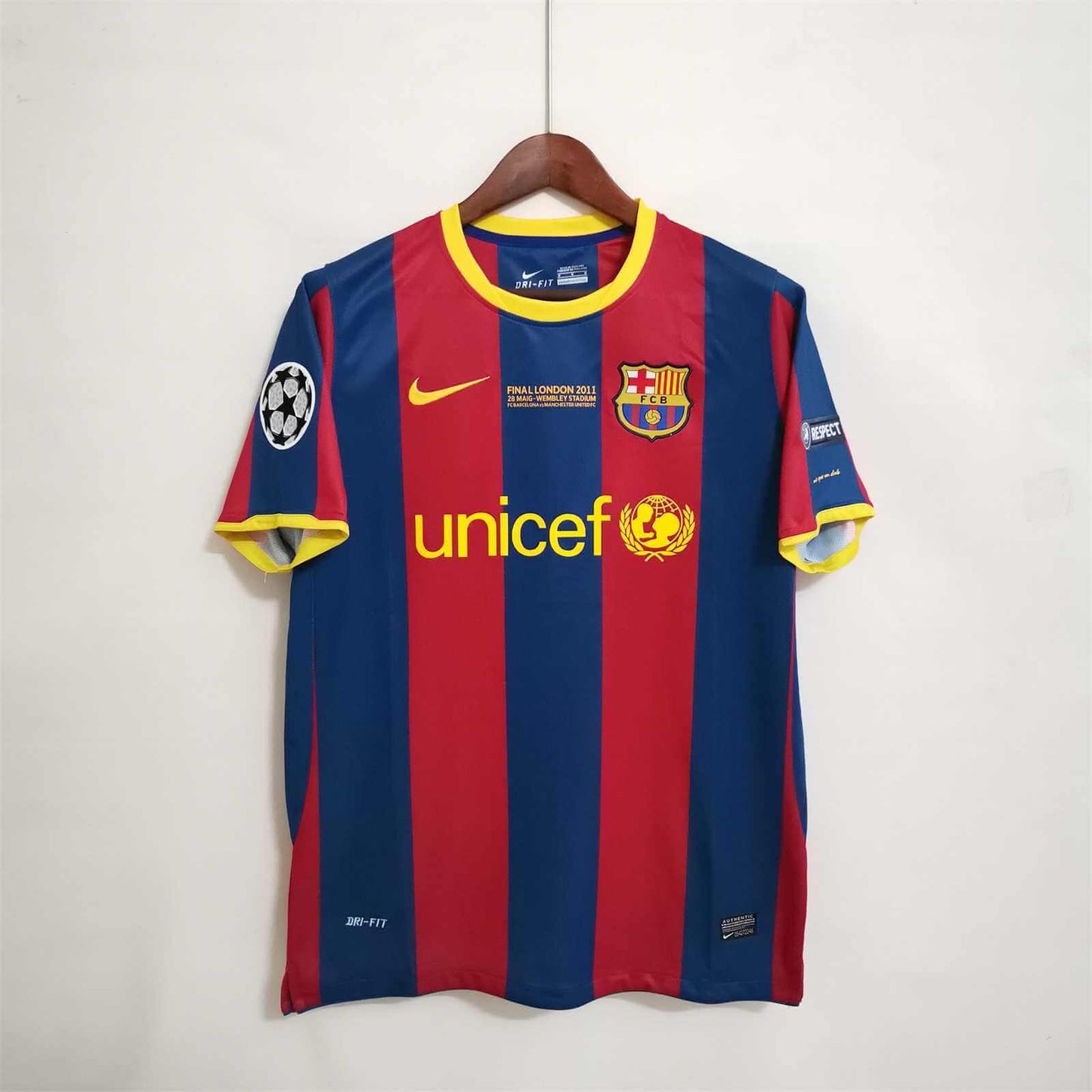 EMBROIDERED BARCA SHIRT 2011