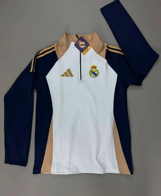 Real Madrid Premium Quality Digital printing Football zipper