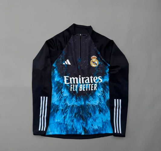 Real Madrid Premium Quality Digital printing Football zipper