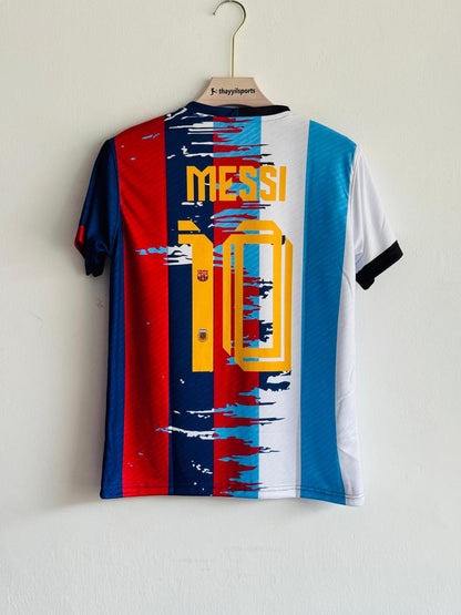 Messi all team tribute special latest Jersey