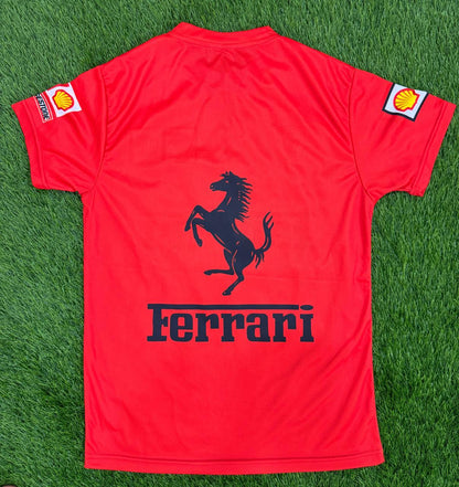 Premium Quality Red f-1 Digital printed  shirt
