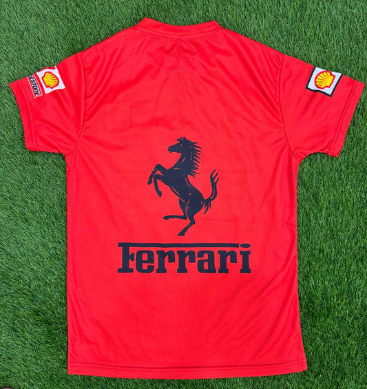 Premium Quality Red f-1 Digital printed  shirt
