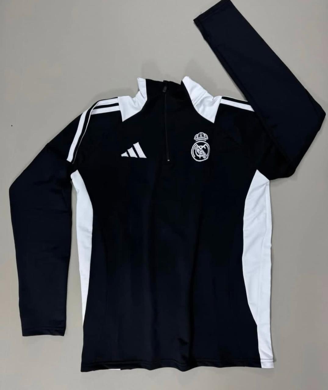 Real Madrid Premium Quality Digital printing Football zipper