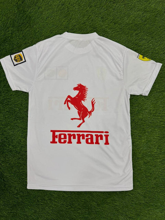 Premium Quality F-1 white Digital printed shirt