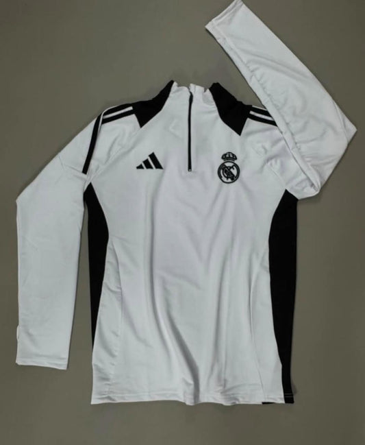 Real Madrid Premium Quality Digital printing Football zipper