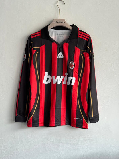 AC Milan 2006-07 Long Sleeves Home Jersey